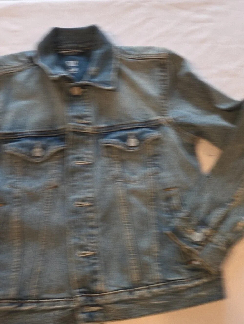GAP Blue Washed Denim Jacket